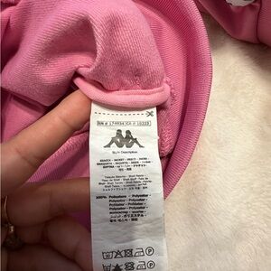 Kappa Pink Zip-Up Jacket